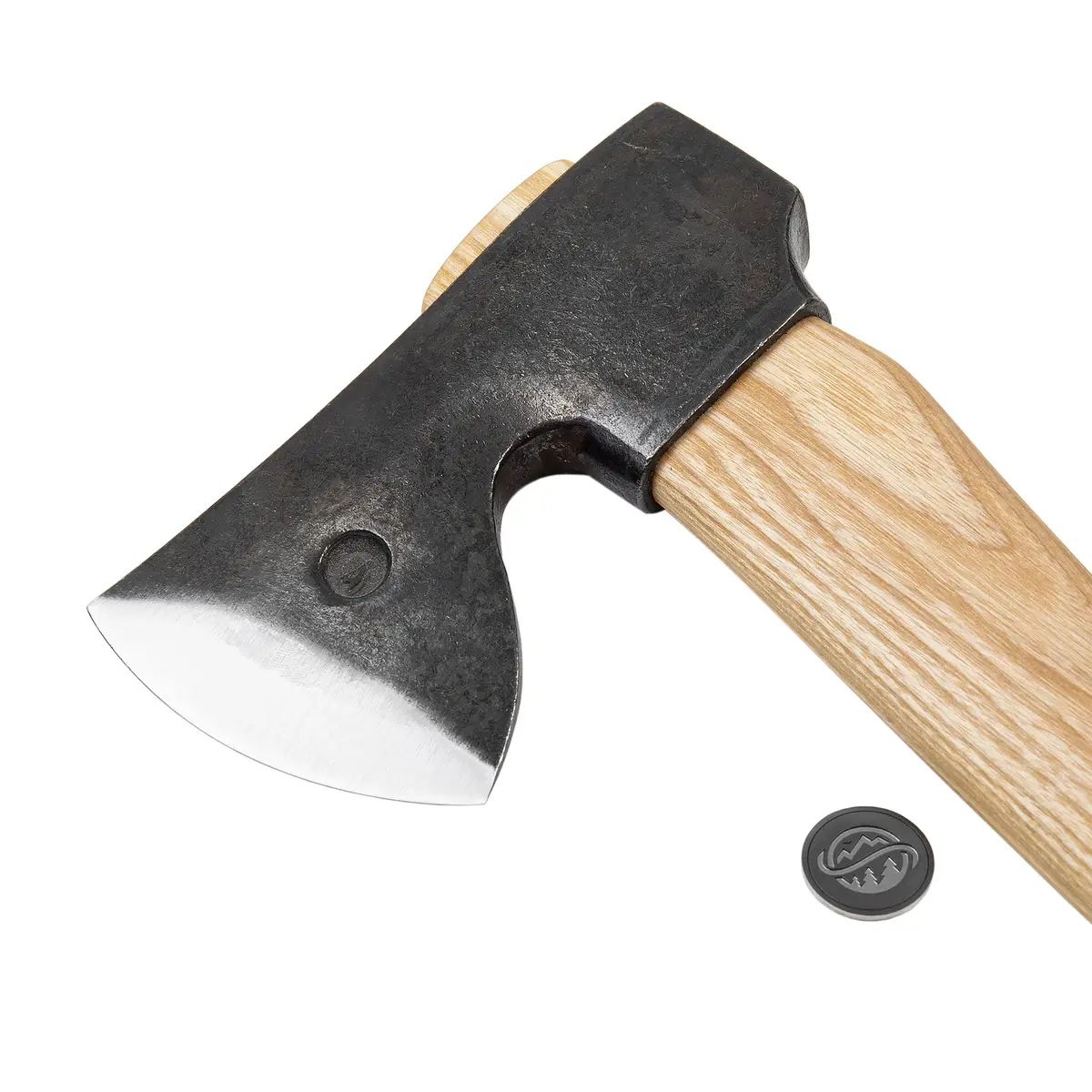 anika "kuth" axe with leather sheath