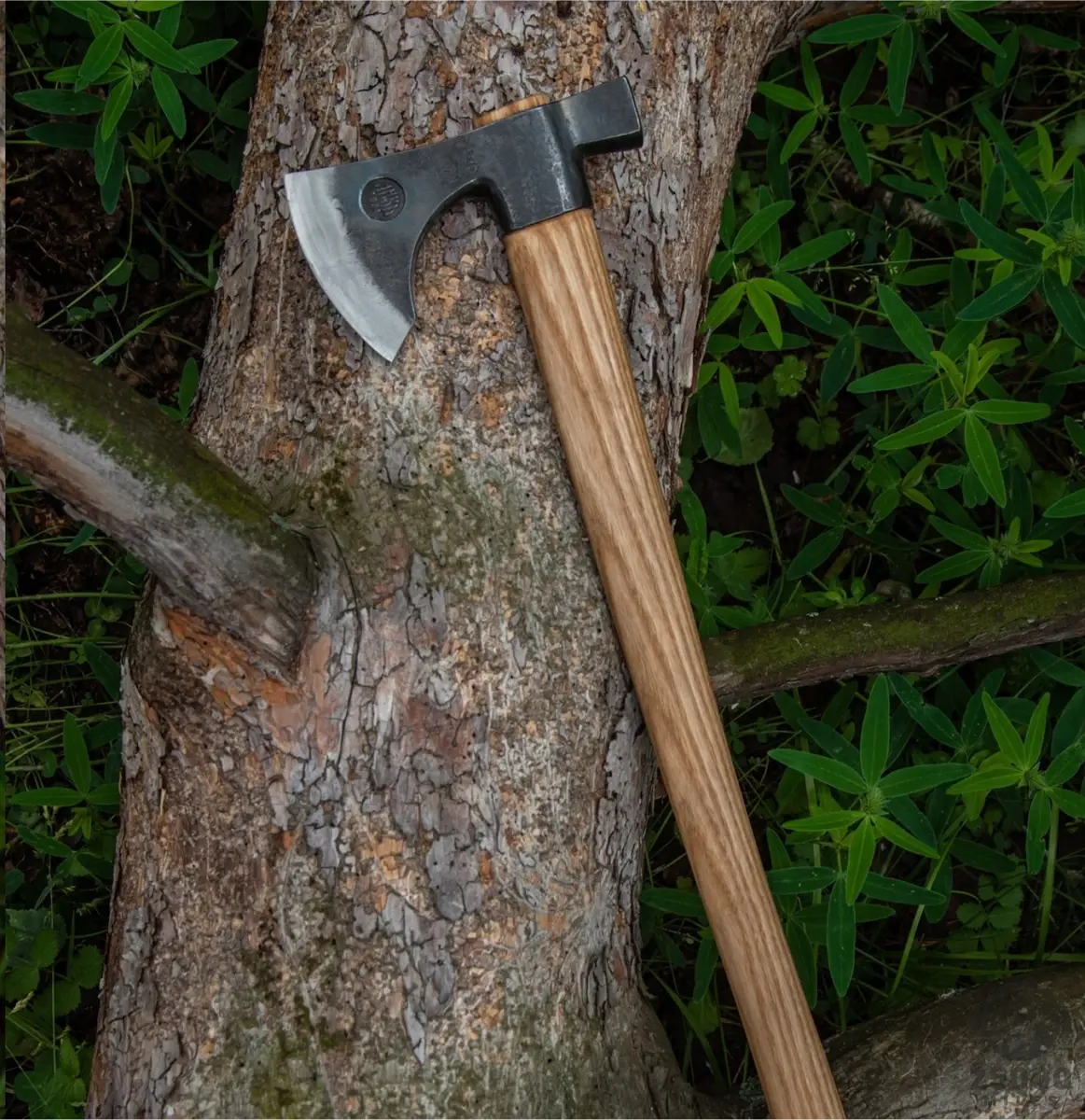 anika “leshiy” axe with leather sheath main image