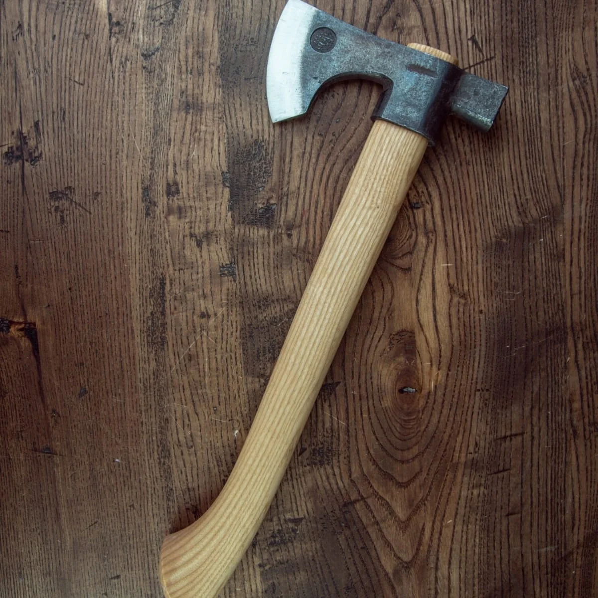 anika “viking mini” axe with leather sheath main image