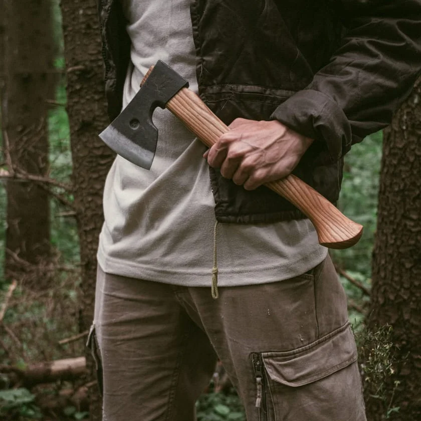 anika “eger” axe with leather sheath main image