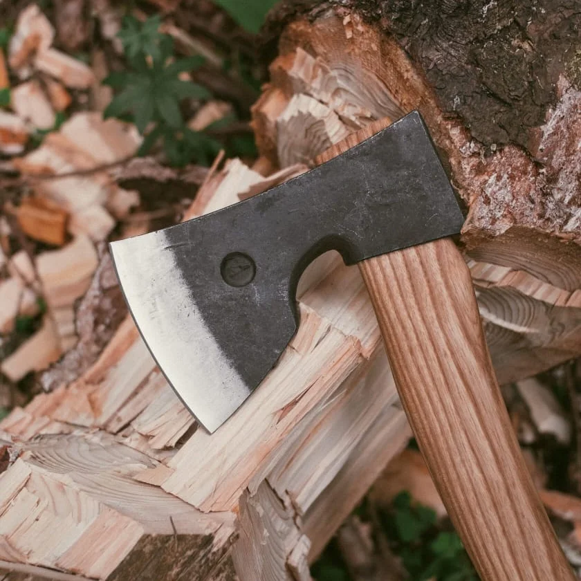 anika “eger” axe with leather sheath main image
