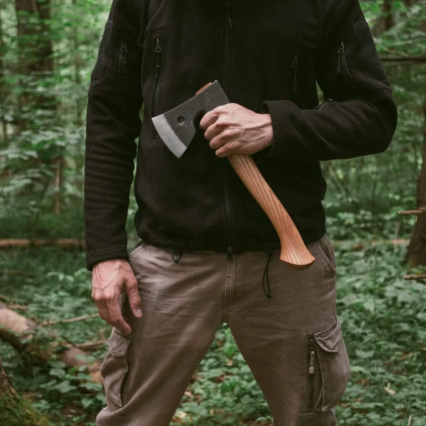 anika “eger” axe with leather sheath main image