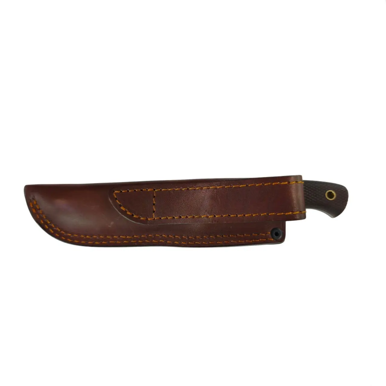 southern cross “nessmuk nord hunter ” black handle elmax steel convex main image