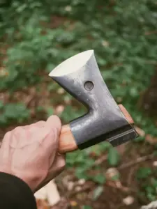 anika “fin hiking” axe with leather steath gallery image